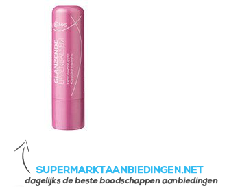 Etos Lipbalm glanzend aanbieding