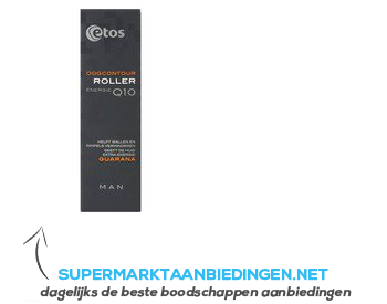 Etos Man oogcontour roller q10 aanbieding