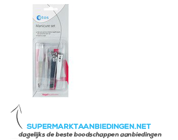 Etos Manicure set aanbieding