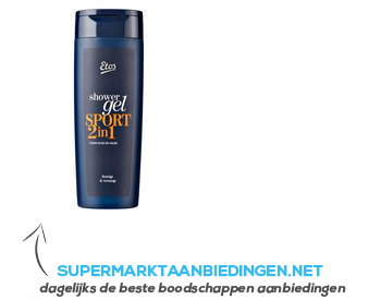 Etos Men shower gel sport 2-in-1 aanbieding