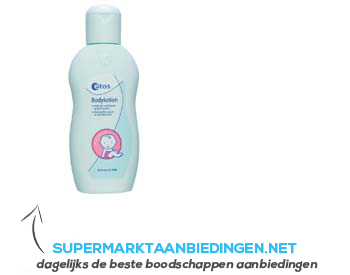 Etos Mijn baby bodylotion aanbieding