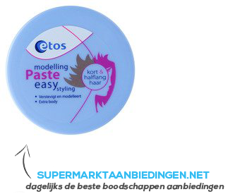 Etos Modelling paste aanbieding