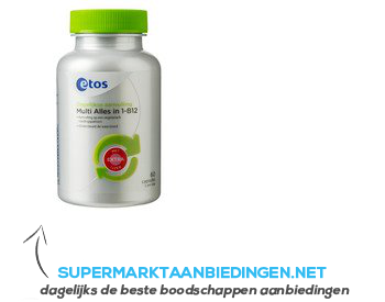 Etos Multivitamine alles-in-1 B12 aanbieding