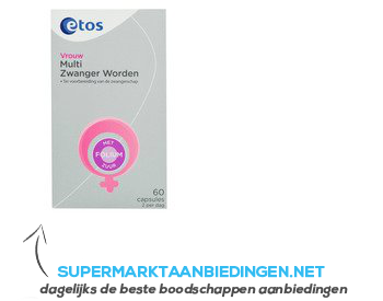 Etos Multivitamine zwanger worden aanbieding