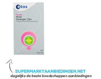 Etos Multivitamine zwanger zijn aanbieding