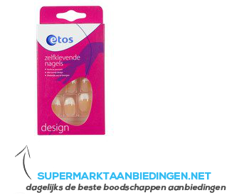 Etos Nagelset zelfklevend design aanbieding