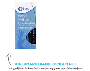 Etos Nagelverharder hypo-allergeen aanbieding