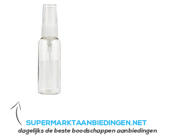 Etos Reisflesje met verstuiver 50ml aanbieding