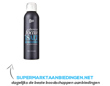 Etos Shower foam seasalt & menthol aanbieding