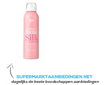 Etos Shower foam silk aanbieding