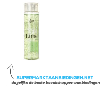 Etos Shower gel lime aanbieding