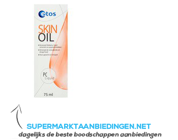 Etos Skin oil aanbieding