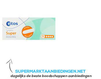 Etos Tampons super aanbieding