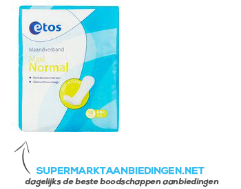 Etos Ultra maxi normaal aanbieding