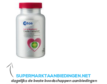 Etos Visolie compleet omega 3,6 en 9 softgels aanbieding