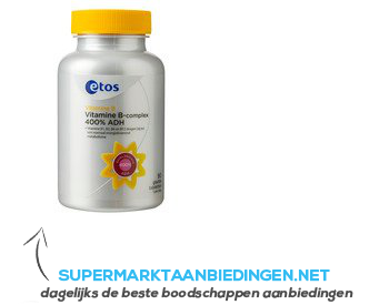 Etos Vitamine B complex 400% aanbieding