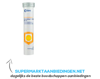 Etos Vitamine c1000 bruistabletten ananas aanbieding