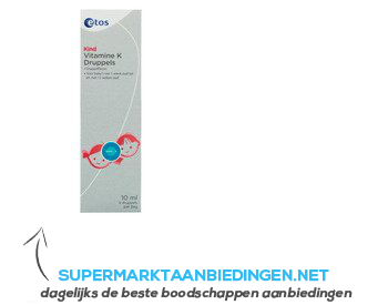 Etos Vitamine K druppels aanbieding