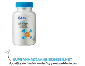 Etos Voedingssupl. glucosamine chondroitine aanbieding