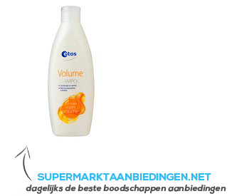 Etos Volume shampoo aanbieding