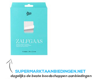 Etos Zalfkompres 10 x 7,5 cm aanbieding