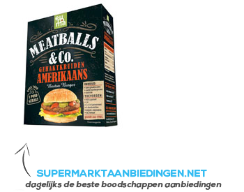 Euroma Meatballs & Co Amerikaans aanbieding