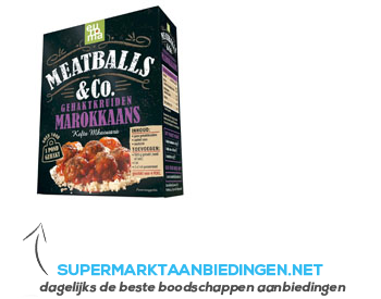 Euroma Meatballs & Co Marokkaans aanbieding