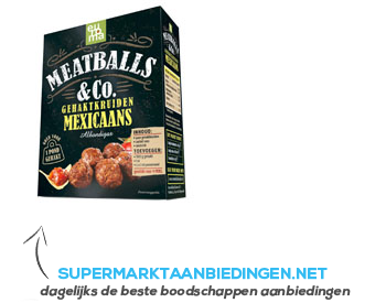 Euroma Meatballs & Co Mexicaans aanbieding