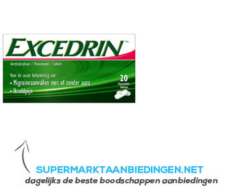 Excedrin Tabletten aanbieding