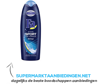 Fa Active sport showergel gingko aanbieding