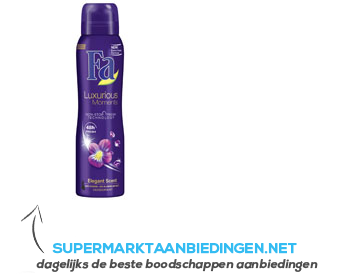 Fa Deospray luxurious moments aanbieding