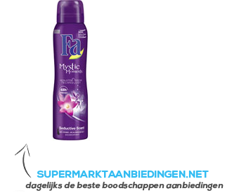 Fa Deospray mystic moments 3-pack aanbieding