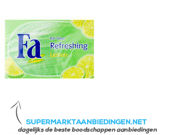 Fa Refreshing lemon soap aanbieding