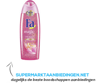 Fa Shower magic pink jasmin aanbieding