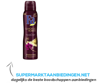 Fa Women deo glamorous moments aanbieding