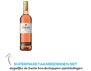 Faber rosé alcoholvrij