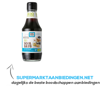 Fair Trade Original Biologische sojasaus aanbieding