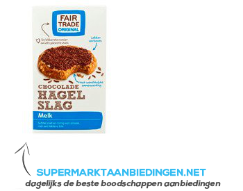 Fair Trade Original Chocolade hagelslag melk