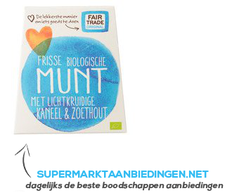 Fair Trade Original Refreshing tea aanbieding