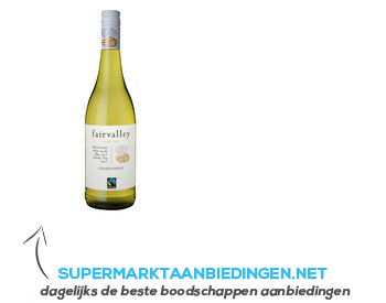 Fairvalley Chardonnay aanbieding