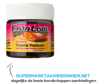 Faja Lobi Trassie trafasie aanbieding