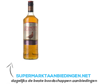 Famous Grouse Blended Scotch aanbieding