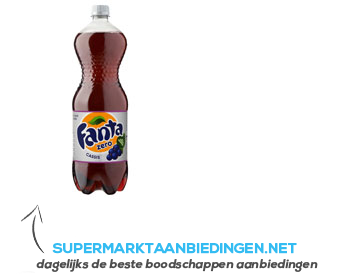 Fanta Cassis zero aanbieding