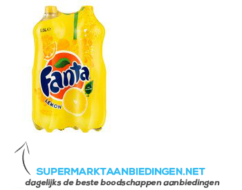 Fanta Lemon aanbieding