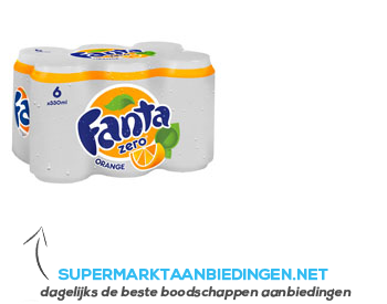 Fanta Orange zero aanbieding