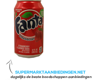 Fanta Strawberry aanbieding