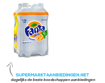 Fanta Zero 4-pack aanbieding