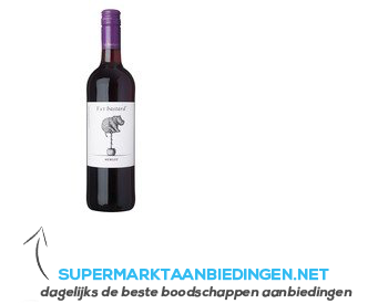 Fat bastard Merlot aanbieding