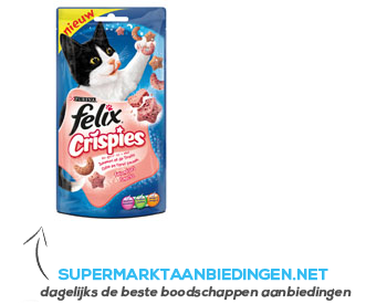 Felix Crispies zalm en forel aanbieding