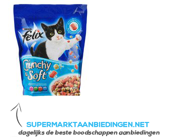 Felix Crunchy & soft zalm/tonijn/groente aanbieding